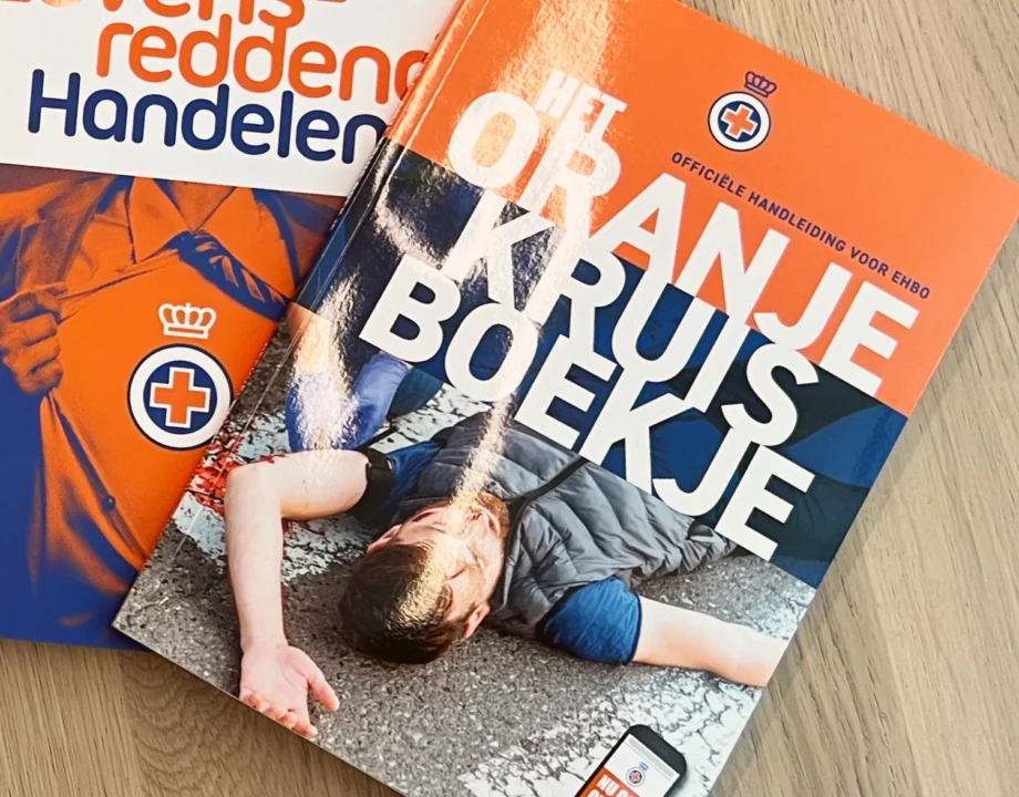 29e druk oranje kruis